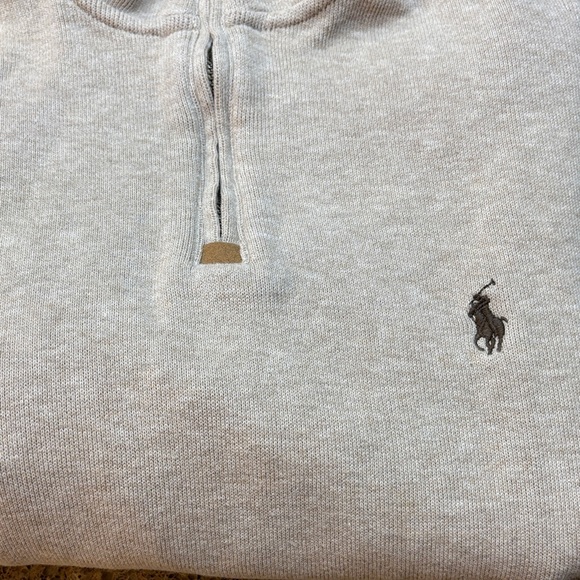 POLO Ralph Lauren Estate-Rib Mock neck Quarter-Zip Pullover - Picture 6 of 7